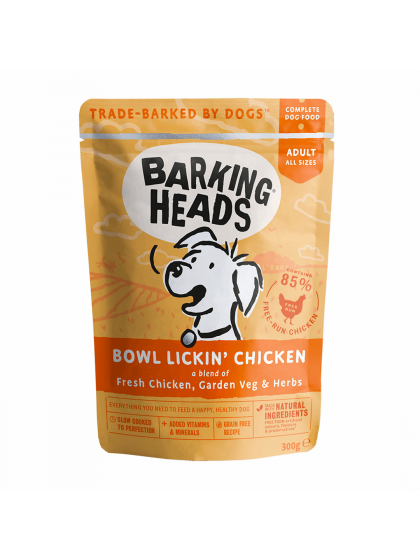 Barking Heads Bowl Lickin' Κοτόπουλο 300g
